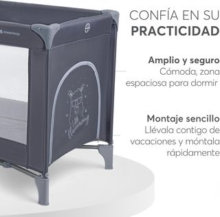 kikka boo Cuna de Viaje SO Gifted, Cuna Bebe 120x6