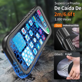 Cozycase Funda para iPhone 13 Pro Impermeable Anti