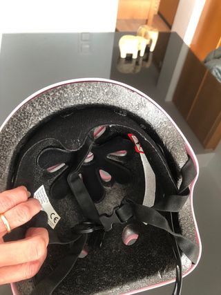 Casco bici niña rosa Eurekakids