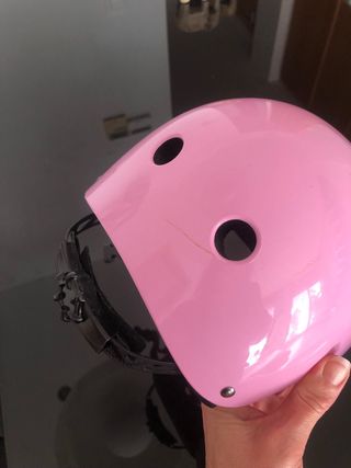 Casco bici niña rosa Eurekakids