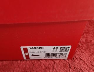 Bailarinas Xti negras y plateadas T.38 y 39