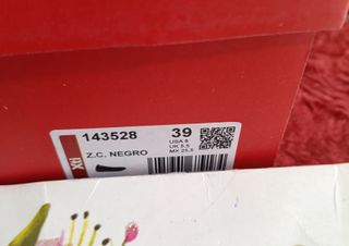 Bailarinas Xti negras y plateadas T.38 y 39