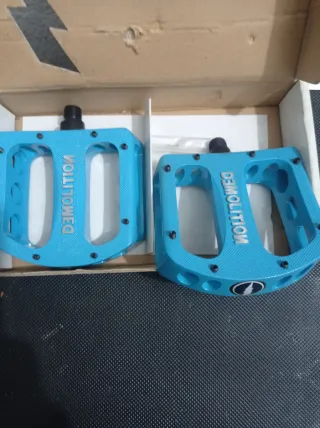 Pedales Demolition BMX Azules