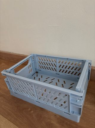 2 Contenedor plegable azul