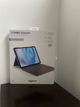 LOGITECH Combo Touch – Funda con teclado para iPad