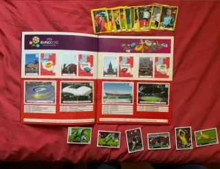 Panini Euro 2012 Álbum completo y Cromos extra