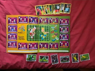 Panini Euro 2012 Álbum completo y Cromos extra