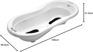 Rotho Babydesign TOP Xtra Gran Bañera, con 2 alfom