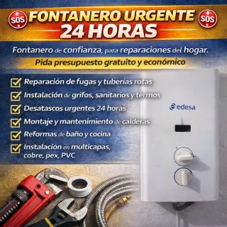 Fontanero 24Horas. 678 418 055