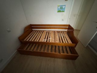 Cama nido madera maciza pino 90x190 Móstoles