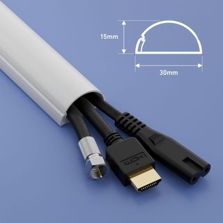 Canalette adesive D-Line Mini in PVC per cavi