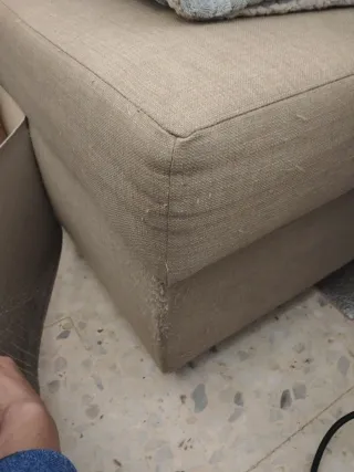 Sofá cama con almacenaje