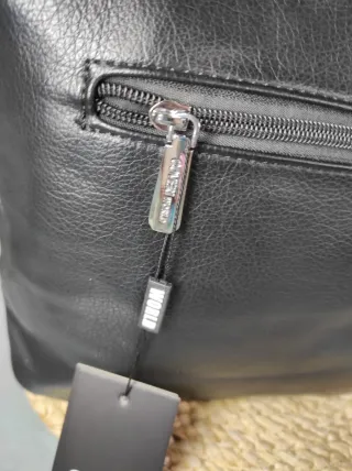 Borsa donna nera con pochette