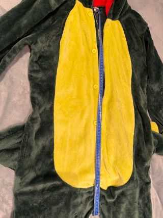 Disfraz Dinosaurio Verde Vellón