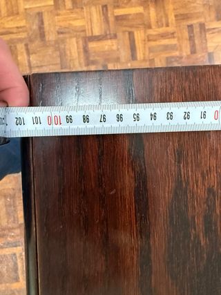 Escritorio grande de madera