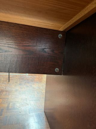 Escritorio grande de madera