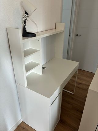 Escritorio IKEA MICKE Blanco 105x50 cm
