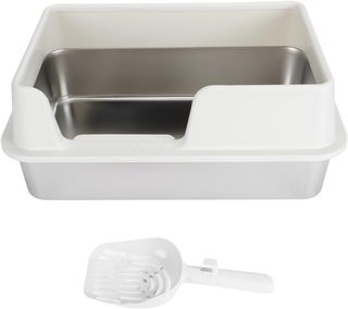 Caja de para Gatos de Acero Inoxidable, Caja de pa