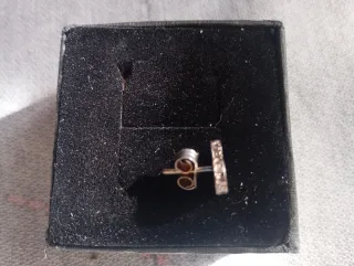 Pendiente corazón plata 1ª Ley