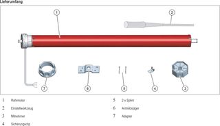 Superrollo Professional SR20110 Rohrmoto