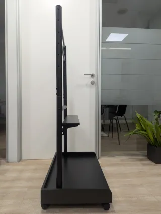 Soporte móvil para TV (136 x 47 x 77,5) regulable