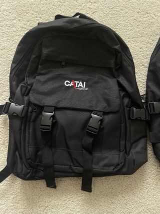 Confezione di 2 nuove zaini neri Catai
