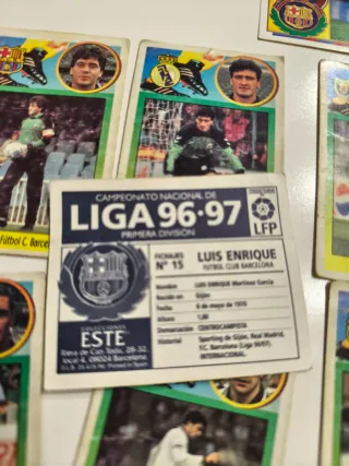 Lote cromos fútbol 93-94