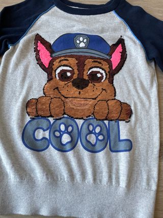 Jersey Paw Patrol Chase 8-9 años