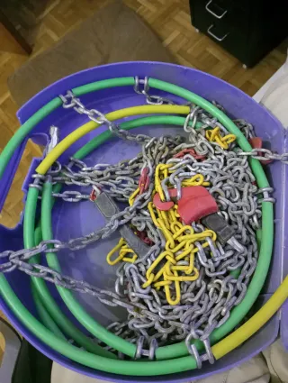 Cadenas para nieve de coche