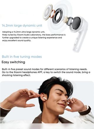 Xiaomi Redmi Buds 6 | Auriculares Inalámbricos Blu