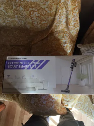 Aspiradora Inalámbrica Estación Carga Pared