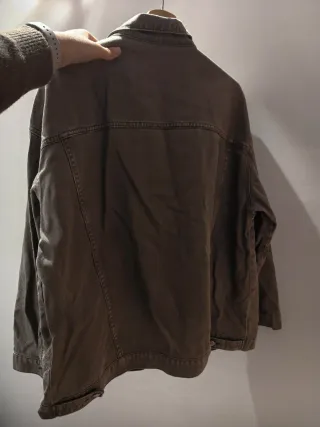 Chaqueta vaquera vintage desgastada