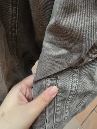 Chaqueta vaquera vintage desgastada