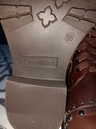 Botines de piel Carmela