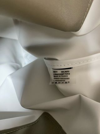 Bolso Longchamp Plegable Marrón y Verde.