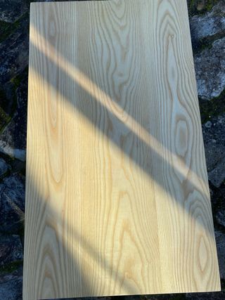 Mesa de centro madera maciza fresno americano