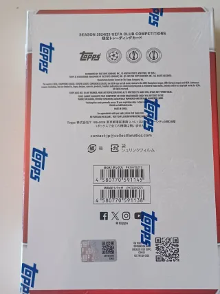 Caja Topps UEFA Champions League Japan Edi