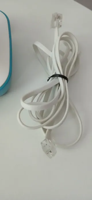 Teléfono Inalámbrico Panasonic Blanco y Azul