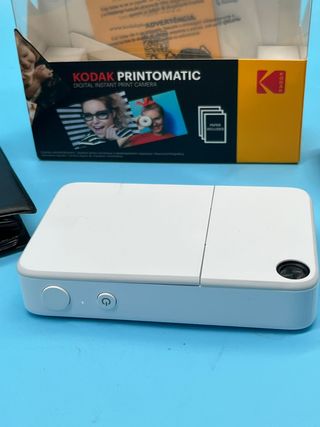 - KODAK Printomatic Cámara instantánea (Gris) Pa