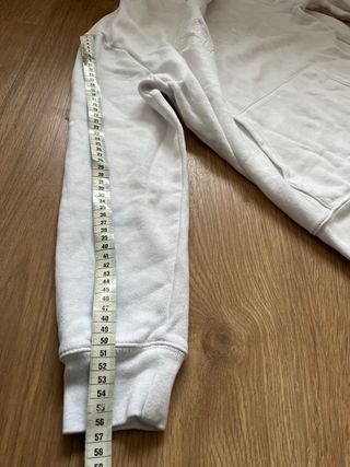 Sudadera Gap Blanca con Logo Bordado