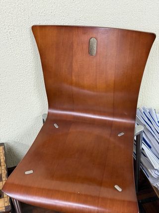 Sillas de madera elegantes