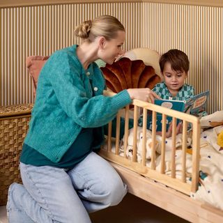 Safety 1st Wooden Bed Rail 110 cm, Barrera Segurid