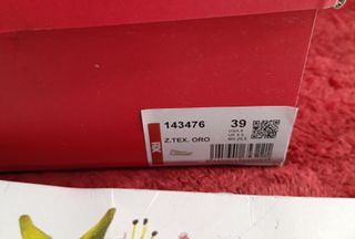 Bailarinas Xti Doradas Talla 39