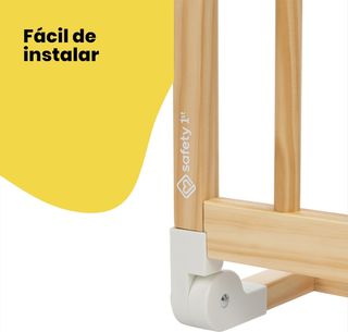 Safety 1st Wooden Bed Rail 110 cm, Barrera Segurid