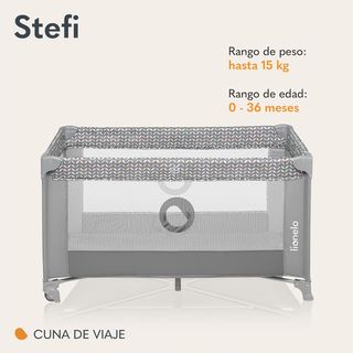 Lionelo Stefi Cuna de Viaje para Bebé Apertura Lat