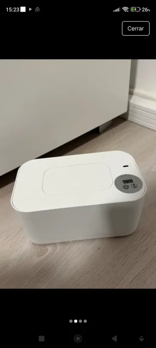 Calienta toallitas para bebé