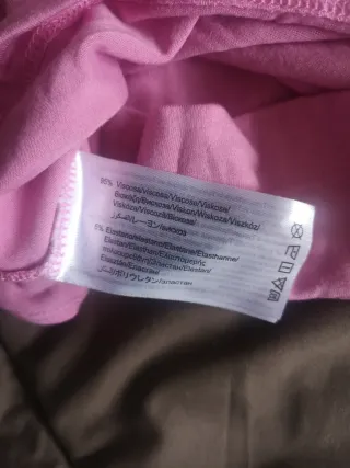 Camisola gola alta rosa