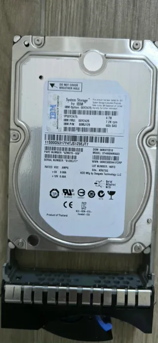 Disco Duro IBM 4TB SAS 7.2K RPM