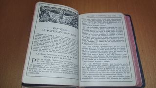 Devocionario Litúrgico Cantos libro religioso 1946