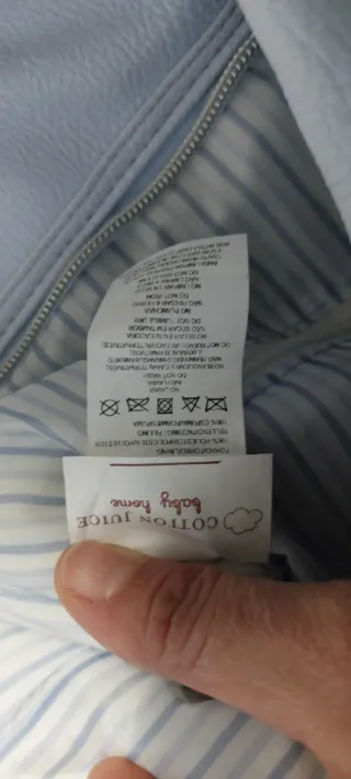 Bolsa carrito Cotton Juice con enganches corchetes